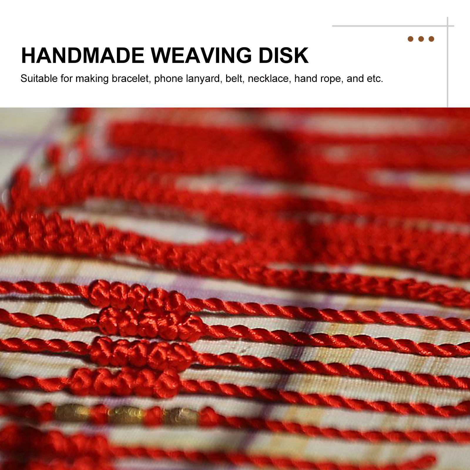 1Set Kumihimo Disk Round Weavi - Jewelry Making Board ulasan dan harga