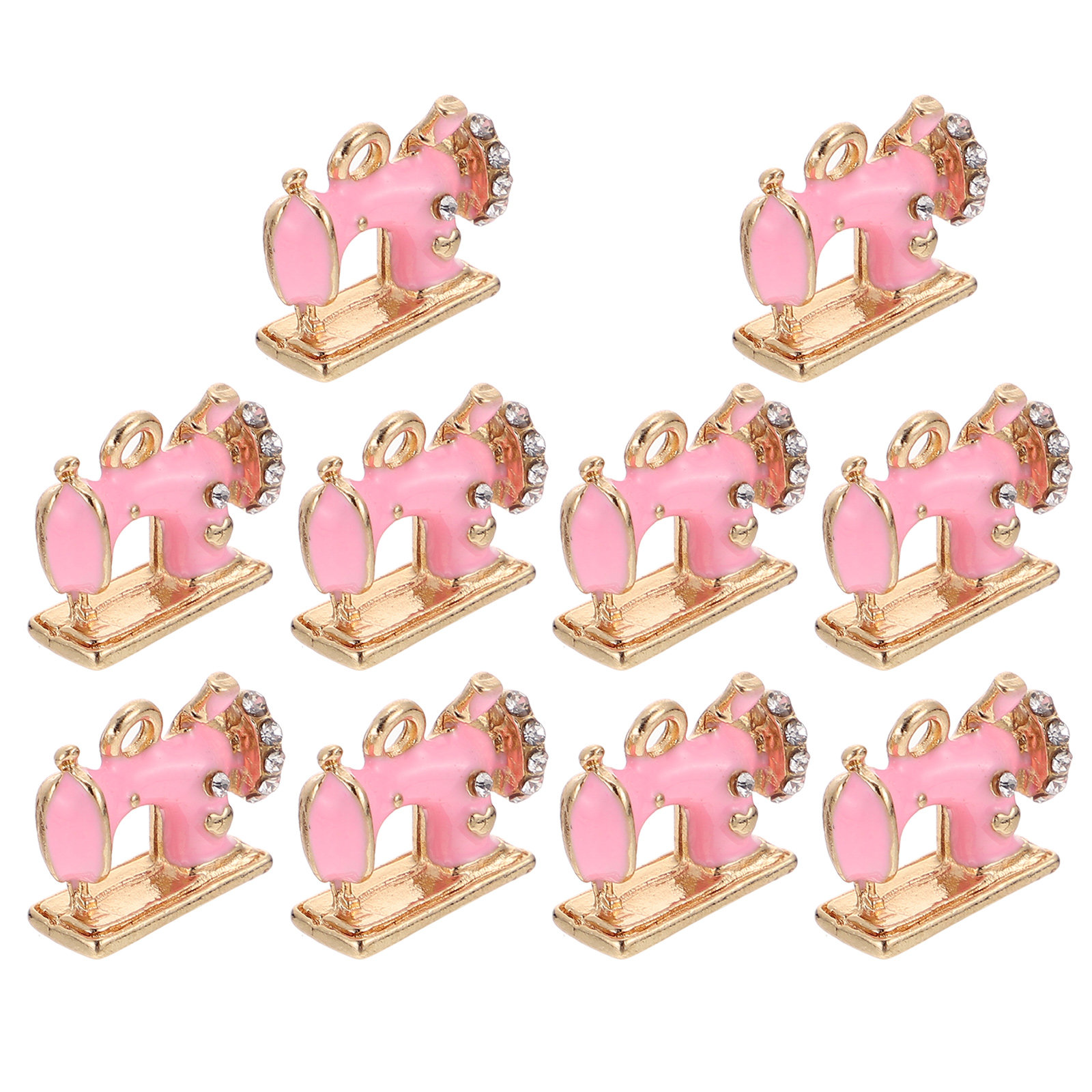 10 Pcs Vintage Charms Jewelry  - Jewelry Making Machines ulasan dan harga