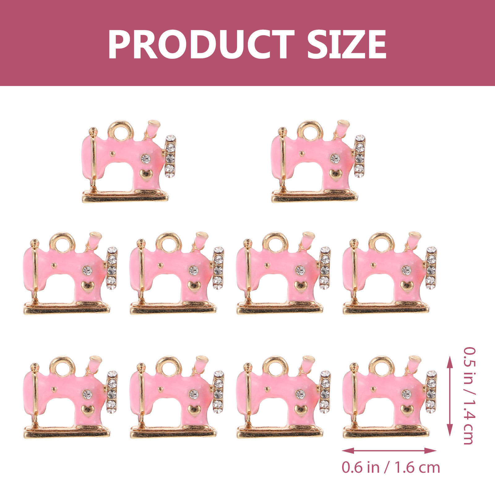 10 Pcs Vintage Charms Jewelry  - Jewelry Making Machines ulasan dan harga