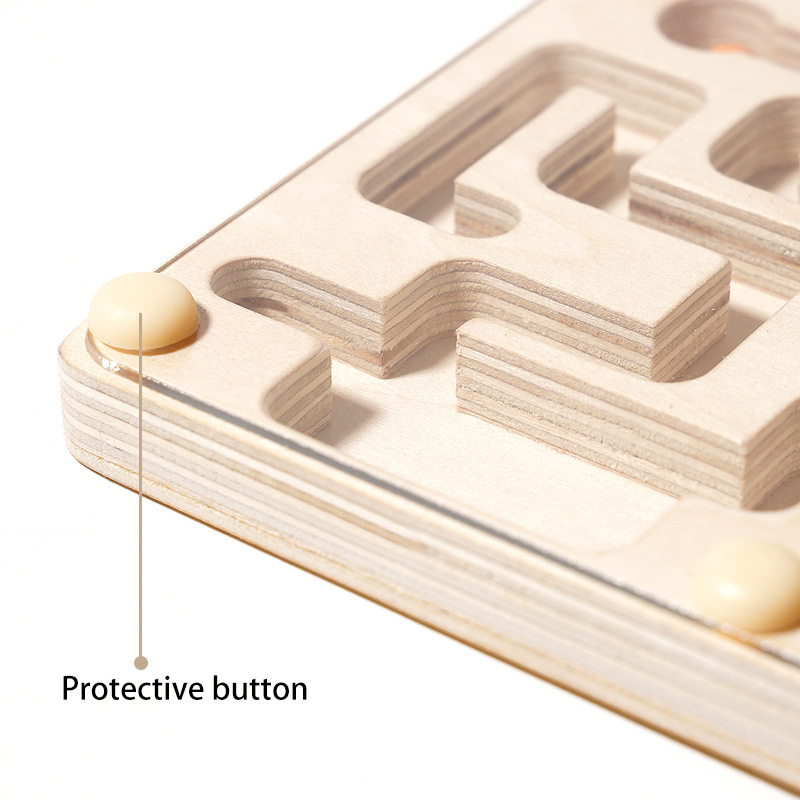Small Wooden Balance Bead Maze - Jewelry Making Board ulasan dan harga