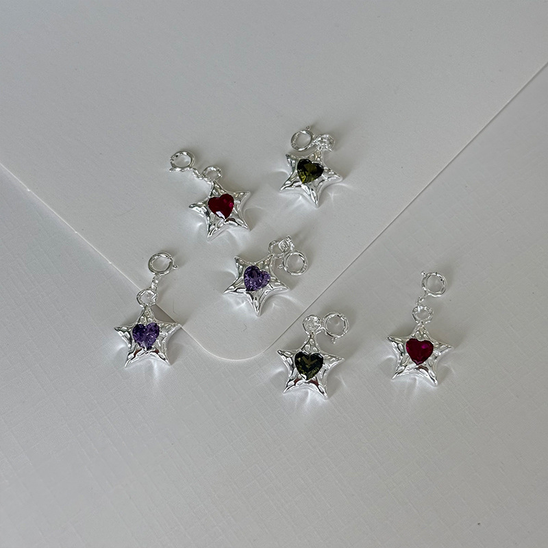 925 Silver Pendant Star Charm  - Jewelry Making In La ulasan dan harga